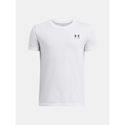 Under Armour UA B SPORTSTYLE LC SS bílá – Sleviste.cz