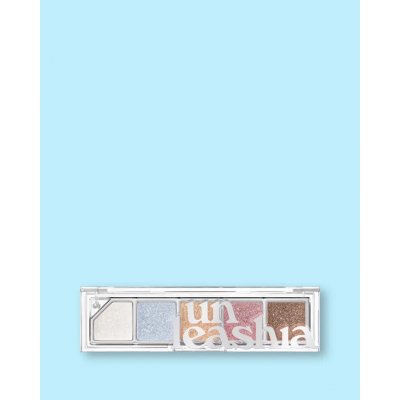 Unleashia Mood Shower Face Palette Paletka očních stínů NO.101 Ballerino 4 g – Zboží Dáma