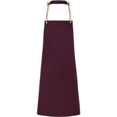 Karlowsky Gastro zástěra s laclem KY056 Aubergine 70x85cm – Hledejceny.cz