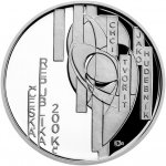 Česká mincovna Stříbrná mince 200 Kč 2021 František Kupka proof 13 g – Zboží Dáma