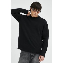 AllSaint svetr z vlněné směsi s pánský lehký MK024Y černá