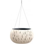 PROSPERPLAST SANDY BOWL WS závěsný květináč 29 cm bílý – Zboží Dáma