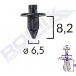 Příchytka plastového prahu Romix C10120 - 10 ks – Hledejceny.cz