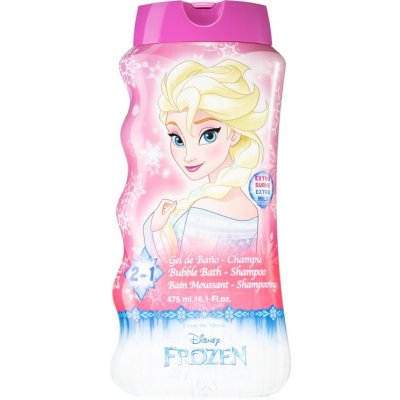 Disney Frozen 2 Bubble Bath & Shampoo sprchový gel a šampon 2 v 1 pro děti 475 ml