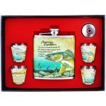 Placatka Ryba se 4 panáky – Zboží Dáma