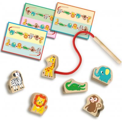 Ses Moje první navlékání ch korálků zvířátek – Hledejceny.cz