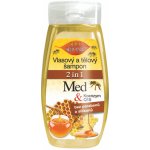 BC Bione Cosmetics Bio regenerační vlasový šampon Med + Koenzym Q10 260 ml – Zboží Dáma