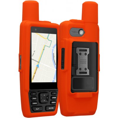 Silikonové pouzdro pro Garmin GPSMAP H1 kwmobile - protiskluzový venkovní obal oranžová | Zboží Auto