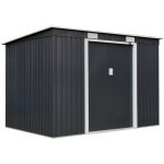 StoreBoss Oklahoma 2,6 x 1,8 x 1,76 cm m Antracit SB051 – Zboží Dáma