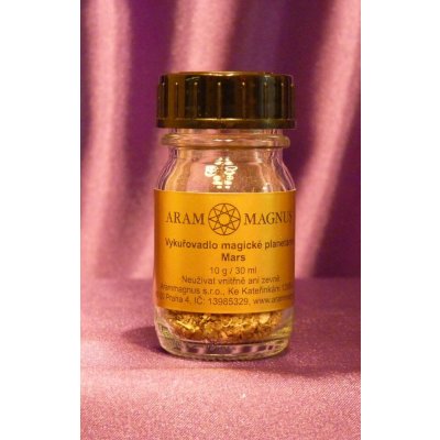 Arammagnus Vykuřovadlo magické planetární Mars sklo 10 g 30 ml – Hledejceny.cz