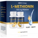 MOVit Energy L-Methionin PREMIUM 500 mg 2x 90 kapslí – Hledejceny.cz