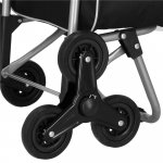 Springos Nákupní taška na kolečkách,šedá/černá – Hledejceny.cz