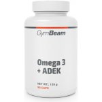 GymBeam Omega 3 + ADEK 90 kapslí – Hledejceny.cz