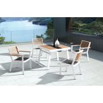 Higold Zahradní jídelní sestava York Dining White/Black – Hledejceny.cz