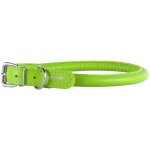 CoLLaR Obojek kožený Glamour ROUND – Zboží Dáma
