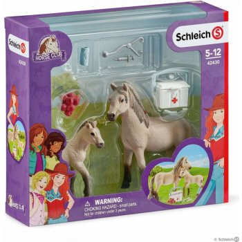 Schleich 42430 Set první pomoci pro islandské hříbě a klisna