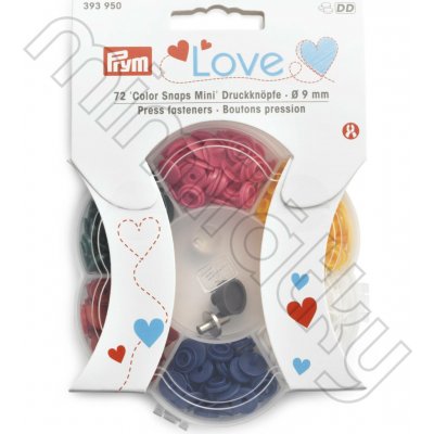 Patentky MINI "Color snaps" 72 ks PRYM LOVE – Sleviste.cz