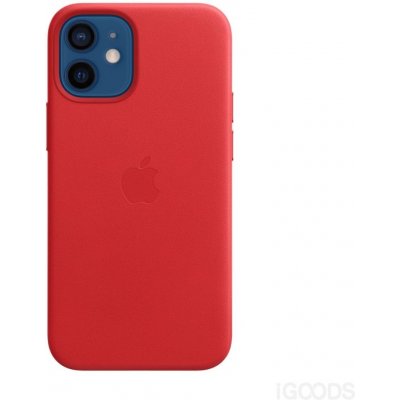 Apple iPhone 12 mini Leather Case with MagSafe (PRODUCT)RED MHK73ZM/A – Zboží Mobilmania