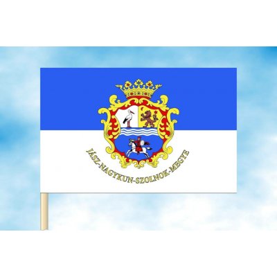 LIBEA, s.r.o. Jász-Nagykun-Szolnok vlajka Rozměr: 60×90 cm, Uchycení: Návlek na žerď – Hledejceny.cz