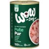 Konzerva pro psy WOW Pur Krocan Monoprotein 400 g