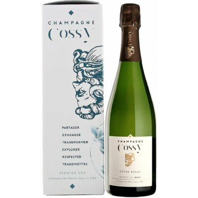 Cossy Champagne Brut 12% 0,75 l (karton) – Zboží Dáma
