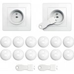 SIPO Ochrana zásuvek 12 ks bílé – Zboží Dáma