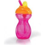 Munchkin netekoucí hrneček s výklopným brčkem fialový 296 ml – Zboží Dáma