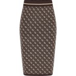 Guess Lise 4G Skirt Swtr W4Bd53Z37K0-fn0T hnědý – Zbozi.Blesk.cz