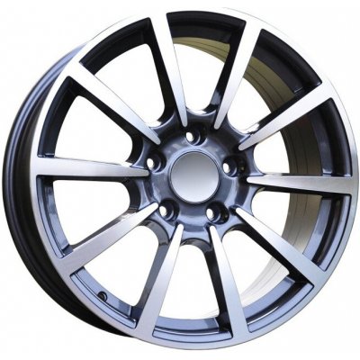 Racing Line 1067 8,5x20 5x130 ET50 grey polished – Hledejceny.cz