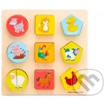 New Classic Toys puzzle tvary zvířata – Sleviste.cz