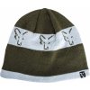 Rybářská kšiltovka, čepice, rukavice FOX čepice green & silver beanie