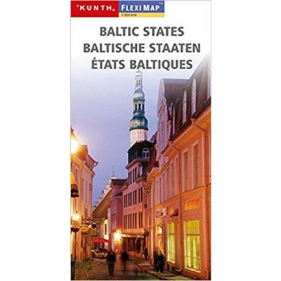 Baltische Staaten/Fleximap 1:800T KUN: 800T KUN kol. - Kol.