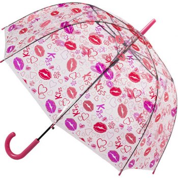 Blooming Brollies průhledný holový deštník Clear Dome Stick With A Lips  Design POESLIP od 259 Kč - Heureka.cz