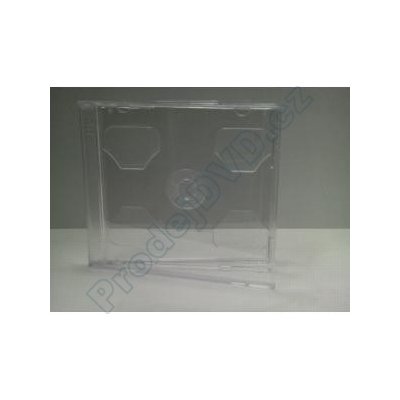 Obal 2CD jewel čirý tray 10,4mm – Zboží Živě