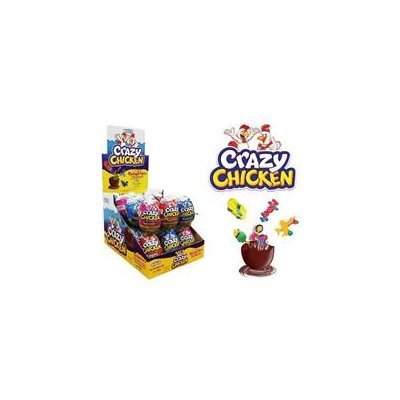 Nova čokoládové vajíčko Crazy chicken 24 x 25 g