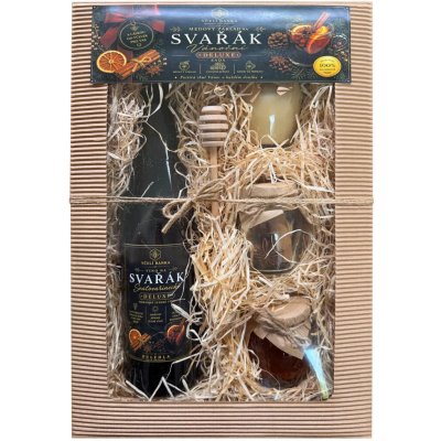 Včelí banka s.r.o. Medový svařák DELUXE – vánoční dárková sada – Hledejceny.cz