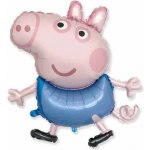 Godan Foliový balonek Prasátko Peppa modrý 87 x 70 cm – Hledejceny.cz