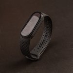 Xiaomi Mi Band 7 náhradní náramek vázaný silikon Barva VS: Černá MBSCZ-7VS001 – Zboží Živě