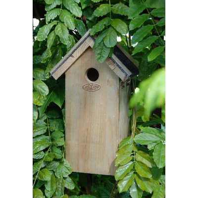 Esschert Design Dřevěná budka BEST FOR BIRDS antik Sýkora koňadra 32 cm – Hledejceny.cz