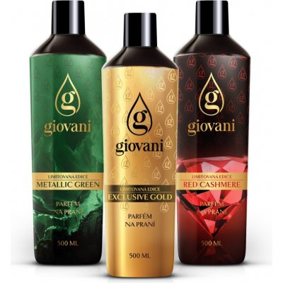 Giovani Koncentrovaný parfém na prádlo LIMITED EDITION 3 x 100 ml – Zboží Mobilmania