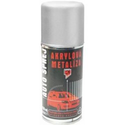 Auto-K Color sprej Škoda akrylová metalíza 150 ml 9103 stříbrná metalíza