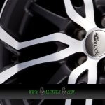 Brock B26 7,5x17 5x100 ET38 matt black polished | Zboží Auto