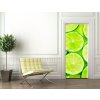 Tapety WEBLUX Samolepka na dveře fólie Lime Background - 71346931 Lime pozadí rozměry 90 x 220 cm