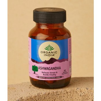 Organic India Ašvaganda 60 kapslí