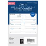 Filofax Náhradní vložka do diářů kalendář kapesní týdenní / 2 strany – Zboží Živě