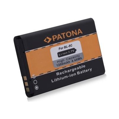 PATONA baterie pro mobilní telefon Nokia BL-5C 1200mAh 3,7V Li-Ion PT3036
