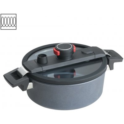 WOLL Titanový Polo Kastrol Diamond Active Lite 28 cm na indukci – Hledejceny.cz