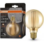 Osram 4058075761773 Zlatá vintage LED žárovka E27 8,8 W GLOBE, teplá bílá – Zboží Mobilmania