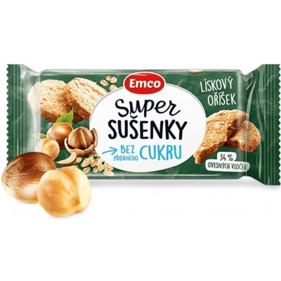 Emco Ovesné sušenky oříšek 60 g – Zboží Dáma