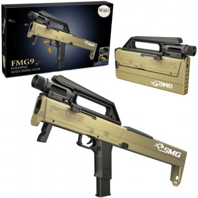 Tomido Dětský samopal FMG9 skládací pěnové náboje – Zbozi.Blesk.cz